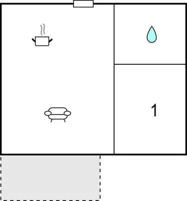 a block diagram of the reaction of two different metals at 1 Bedroom Amazing Apartment In Zator in Zator
