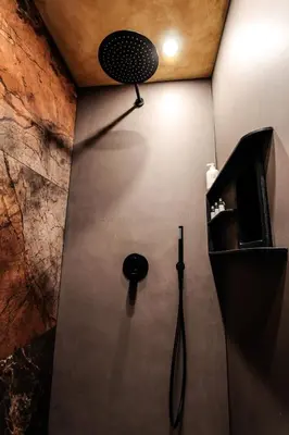 a room with a wall with a microphone on it at EXCLUSIVE APARTMENTS ZATOR in Zator