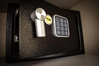 a close up of a door with a key at EXCLUSIVE APARTMENTS ZATOR in Zator