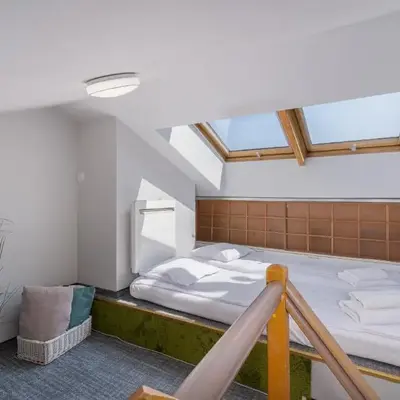 Flat With Cosy Attic - Castle Round the Corner - by Upstairs