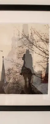 a picture of a painting of a building at Nature in Kraków
