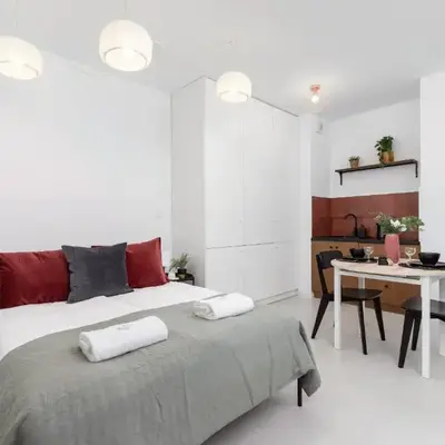 Modern Studio & Terrace Kiełkowskiego by Noclegi Renters