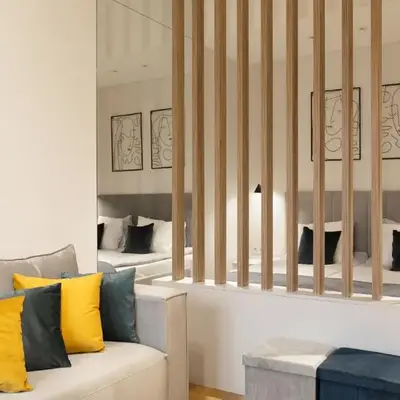 Modern Apartment with Air Conditioning