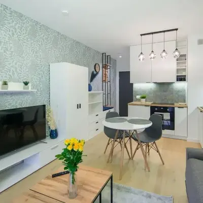In Blue Apartment