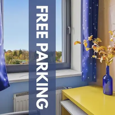 Bronowice - large and modern apartment with free parking spot