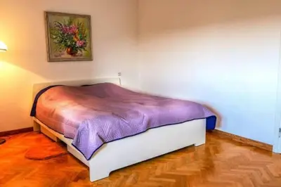 a bathroom with a shower and a toilet at A cosy private room in the heart of old Podgorze in Kraków