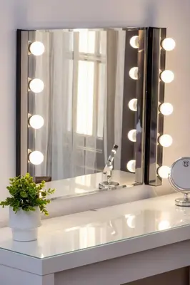 a bathroom with a mirror and a sink at Spacious, 2 Bedrooms Apartment Cracow City Centre by Noclegi Renters in Kraków