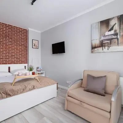 Dąbska Studio with Terrace & Parking by Noclegi Renters