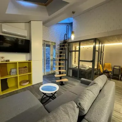 Balcony Bliss Main Square Loft