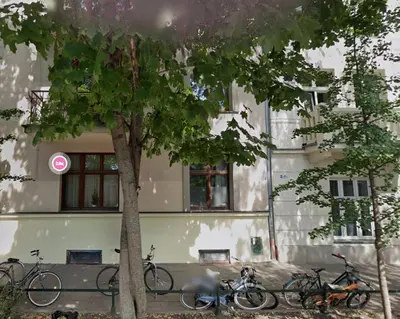 a group of bikes parked in front of a building at Paulińska 18 by Homeprime in Kraków