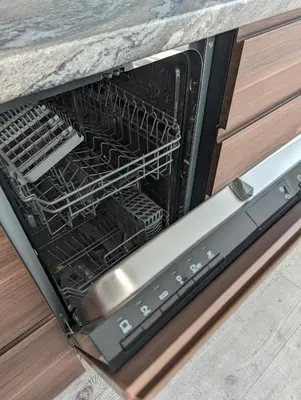 an oven with its rack inside of it at Apartment A2 in Downtown of Krakow in Kraków