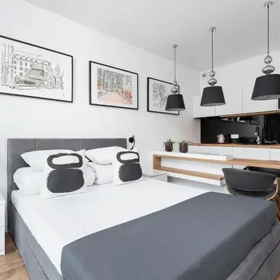 Studio with a balcony and AC - Rajska 3 street