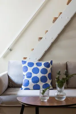 a living room with a couch and a table at Apartment with balcony - Rejtana 10 in Kraków