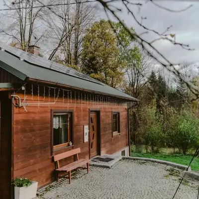 Drewniany domek na wynajem Beskid Wyspowy