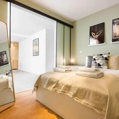 Przestronny apartament Vermelo Parking