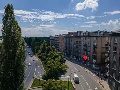 a view of a street in a city with buildings at Old Town Chic Studio with Mezzanine by BookingHost in Kraków