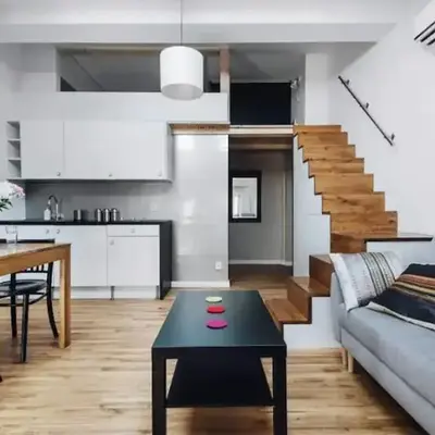 Apartment with mezzanine - Radziwiłłowska 27
