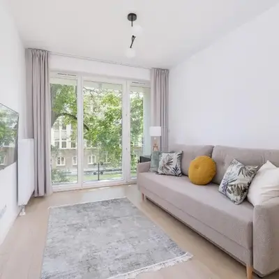 Krowoderska Apartment with Balcony near City Center by Rent like home