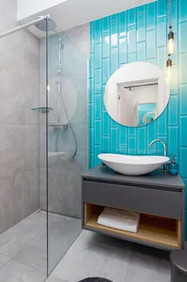 a bathroom with a sink and a mirror at Old Town Apartment with Balcony - Rajska 3 Street in Kraków