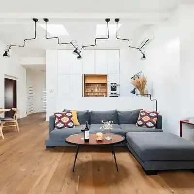Penthouse - Heart of Cracow - Balcony - AC