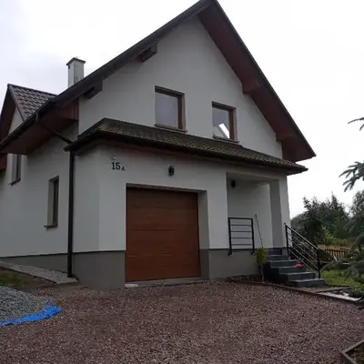 Cracow house under walnut tree