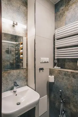 a bathroom with a sink and a shower at Old Town AC apartments Main Raiway Station in Kraków