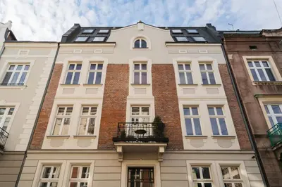 an apartment building in the city of lyon at Native Apartments Kraszewskiego 26 in Kraków