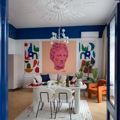 Colorful 2-bed