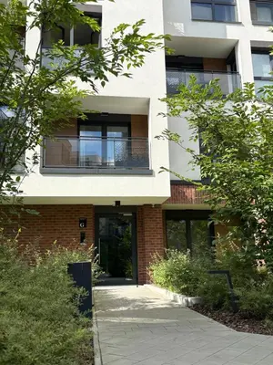 an external view of a building at WLB Apartments Comfort in Kraków