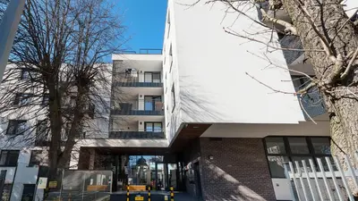 an external view of a building at Riva Verona, Sun & Snow in Kraków