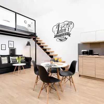 Dietla Studio with a mezzanine in the center of Kraków by Noclegi Renters