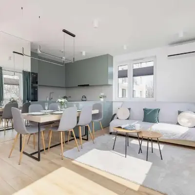 Nowoczesny Rodzinny Apartament z Klimatyzacją i Parkingiem w Krakowie by Renters Prestige