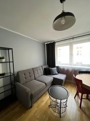 a living room with a couch and a table at Tomasza 25 Main Square Apartment in Kraków