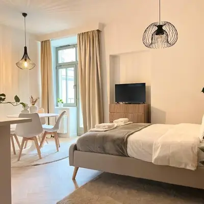 Studio Premium with Air Conditioning for couples in the heart of Krakow