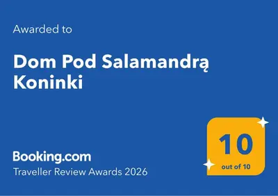 a screenshot of the don pid salamander app at Dom Pod Salamandrą Koninki in Poręba Wielka