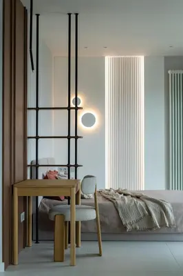 a bedroom with a table and a bed and a desk at Aga Apartments Cracow Old Town in Kraków