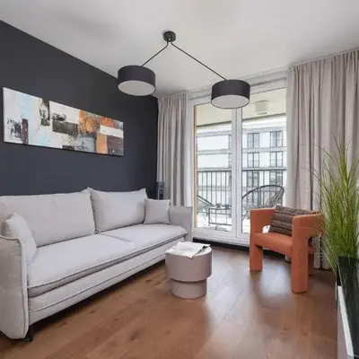 Modern & Luxurious Apartment with Balcony & Parking Cracow by Renters Prestige