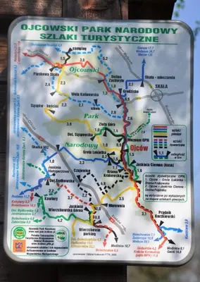 a map of the moscow parkheny shkoder slventhventhventhventh at Grodzisko11 in Skała