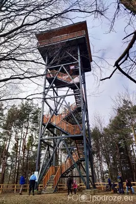 a view of the top of a wooden building at GOLaskowa in Laskowa