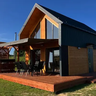 Beskid Barns - Domek z Balią i Widokiem na Babią Górę