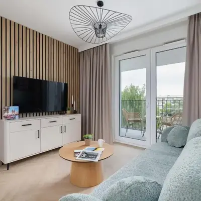 Prandoty 10C Cozy Apartment with Balcony & Parking in Krakow by Noclegi Renters