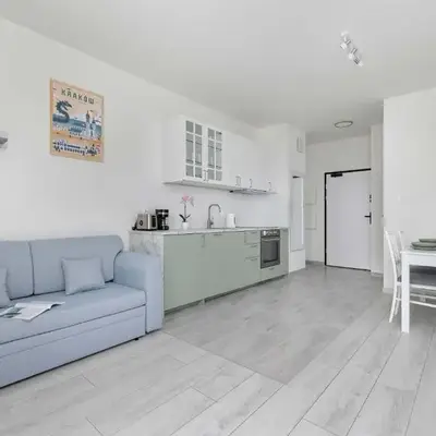 Bright Apartment in Cracow Center with Terrace