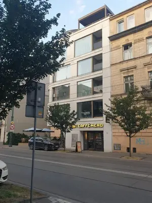 a building on the side of a street at Apartment Cracow Old Town in Kraków