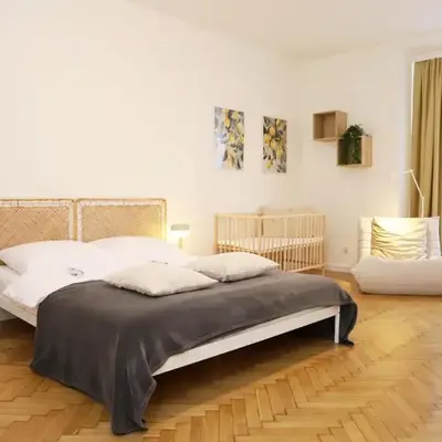 Nowy Kleparz 102 m2 with 3 Separate Bedrooms