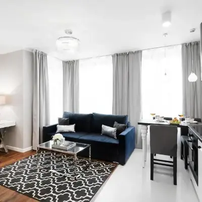 Two-Bedroom Apartment with Living Room