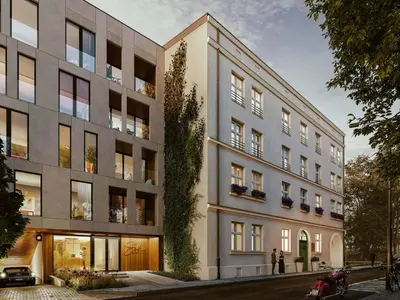 an exterior view of a building at Soho Residence Kraków by Downtown Apartments in Kraków