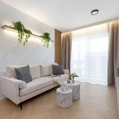 Stylowy Apartament z Parkingiem & Balkonem