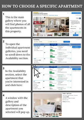 a collage of images of a website with aographicsheet at Urban Retreat - Krowoderska Apartment - by Upstairs in Kraków