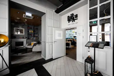 a store with a room with a living room at Hotel Indigo Krakow - Old Town by IHG in Kraków