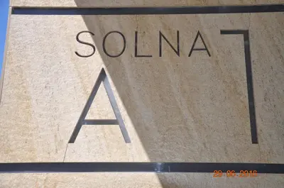 a box with the word sahuza on it at apartament studio solna 1 M19 in Kraków